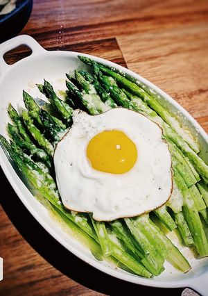 米蘭風蘆筍蛋（義式料理） 的食譜成品照片