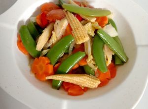 Gambar Kacang Pis Tumis Campur