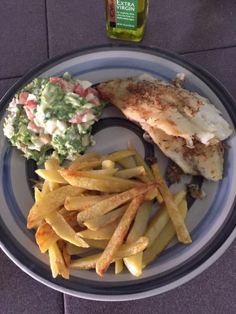 Simple Way Make Recipe Hearty Fish &amp; Chips that is Delicious, Tasty}