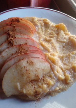 Una foto de Polenta dulce sabor Manzana-canela