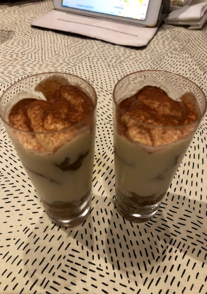 Una foto de Vasitos de tiramisú