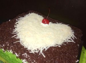 Foto resep Bolu pandan ombree Special idul Fitri Mm Anna 😘❤🌷