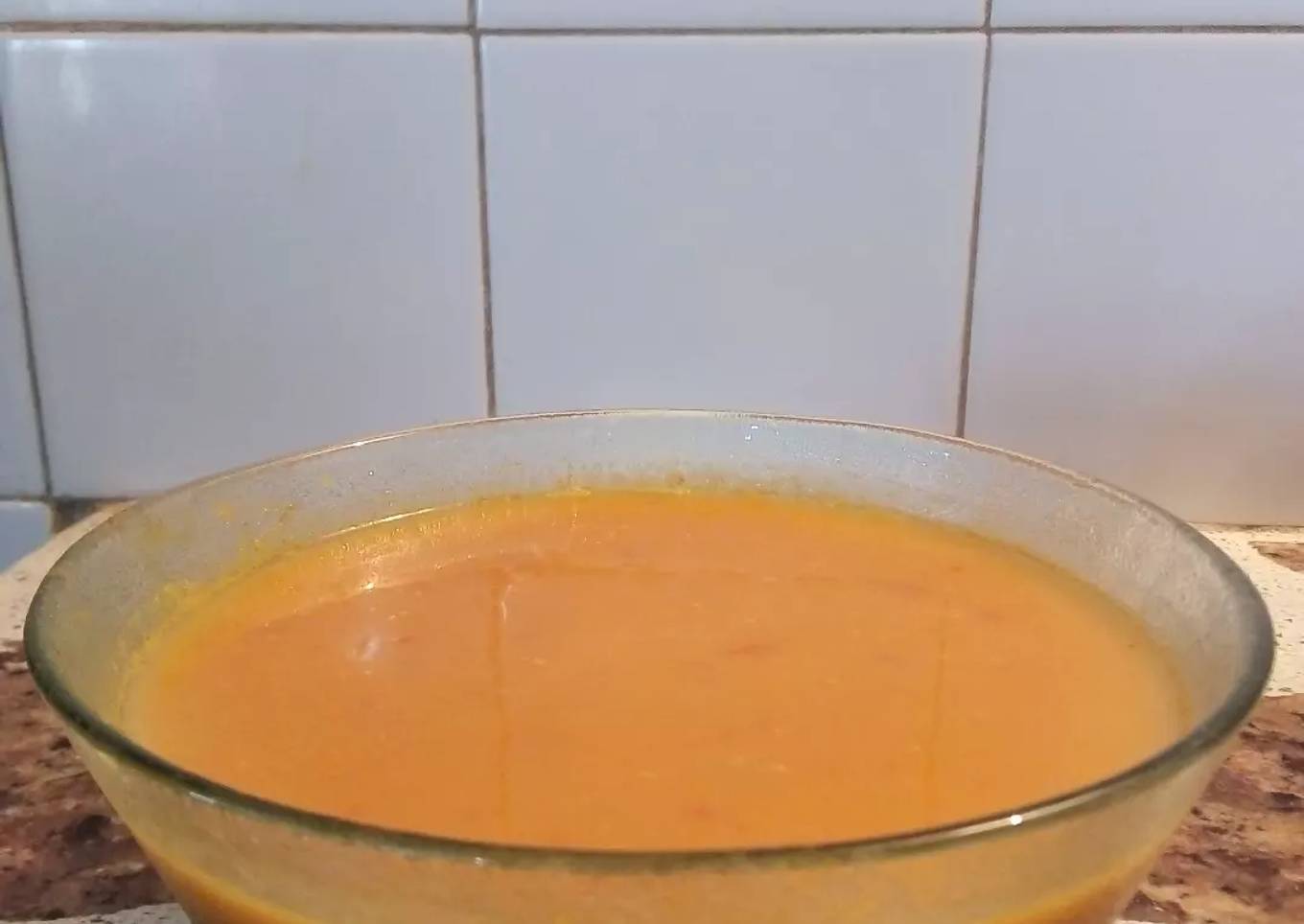 Sopa cremosa de verduras