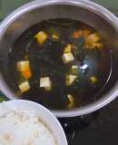 Canh rong biển chay