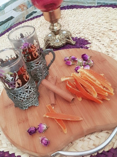 عکسی از دستور پوست پرتقال شکری