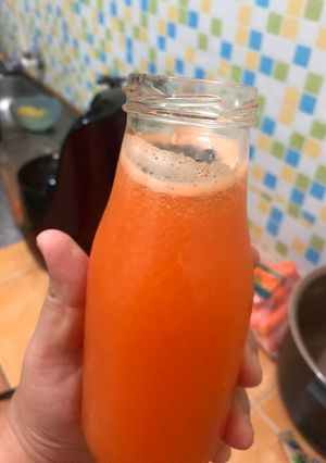Foto resep Jus sehat wortel melon