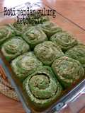 Roti pandan gulung isi keju #ketobetic