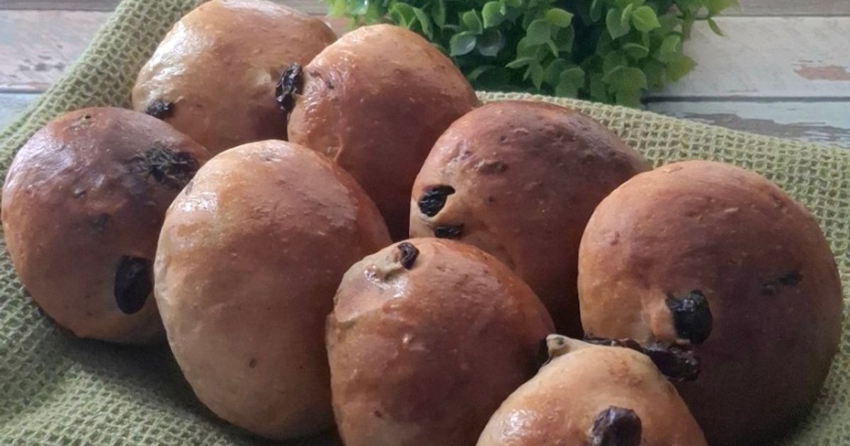 Resep Krenten Bollen (Roti Kismis) oleh Rachel Esther S. - Cookpad