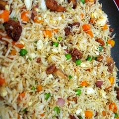 Chicken Fried Rice Restaurant Style A picture of Chicken Fried Rice Restaurant Style.