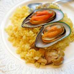 番紅花雞肉淡菜燉飯。簡易版-レシピのメイン写真