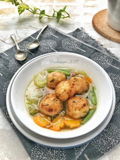 Foto resep Sup bola tahu