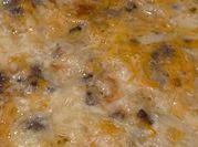 A picture of cheeseburger casserole