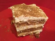Una foto de tarta lotus sin queso
