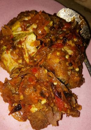 Foto resep Ayam Penyet Pedes