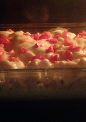 Una foto de Gratinado de coliflor con pollo