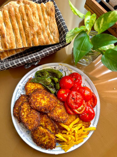 عکسی از دستور کوکو سیب زمینی