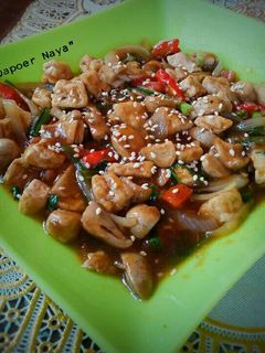 Foto resep Jamur tahu saus tiram