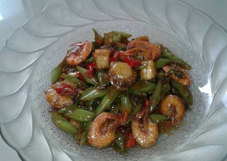 Resep Tumis Buncis Seafood Simple 😋 Anti Gagal