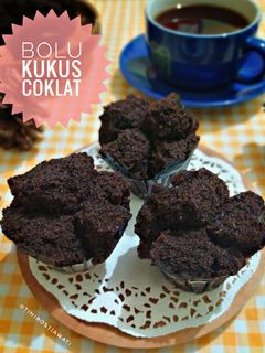 Foto resep Bolu Kukus Coklat Mekar, tanpa Mixer tanpa Telur