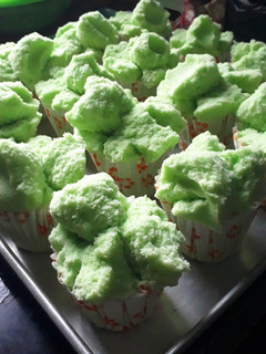 Foto resep Bolu kukus pandan mekar maksimal 😍