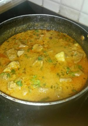 A picture of Mutton gravy.