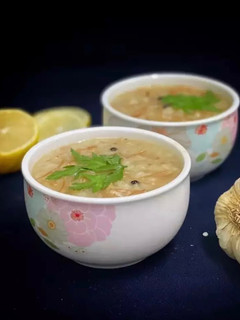 صورة لوصفة شوربة الأرز بالشعرية