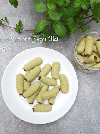 Cara Mudah Membuat Resep Cookies Semprit Sagu Ulat (gluten free) yang Lezat Anti Ribet, Bisa Manjain Lidah