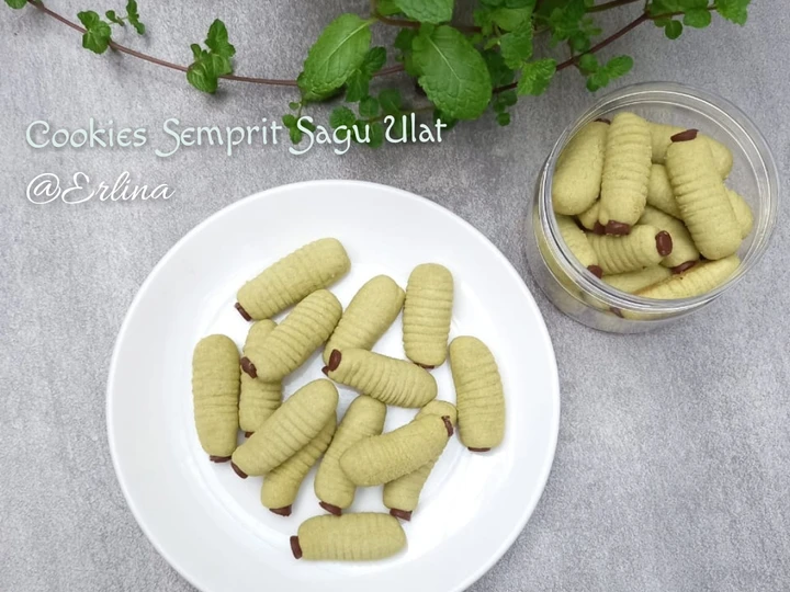 Cara Mudah Membuat Resep Cookies Semprit Sagu Ulat (gluten free) yang Lezat Anti Ribet, Bisa Manjain Lidah