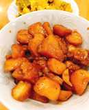 Củ cải, khoai tây kho thịt