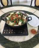 Lẩu canh chua cá bớp