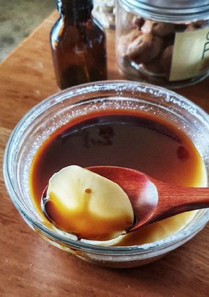 Foto resep Milk Pudding with Caramel Sauce