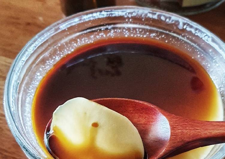 Milk Pudding with Caramel Sauce