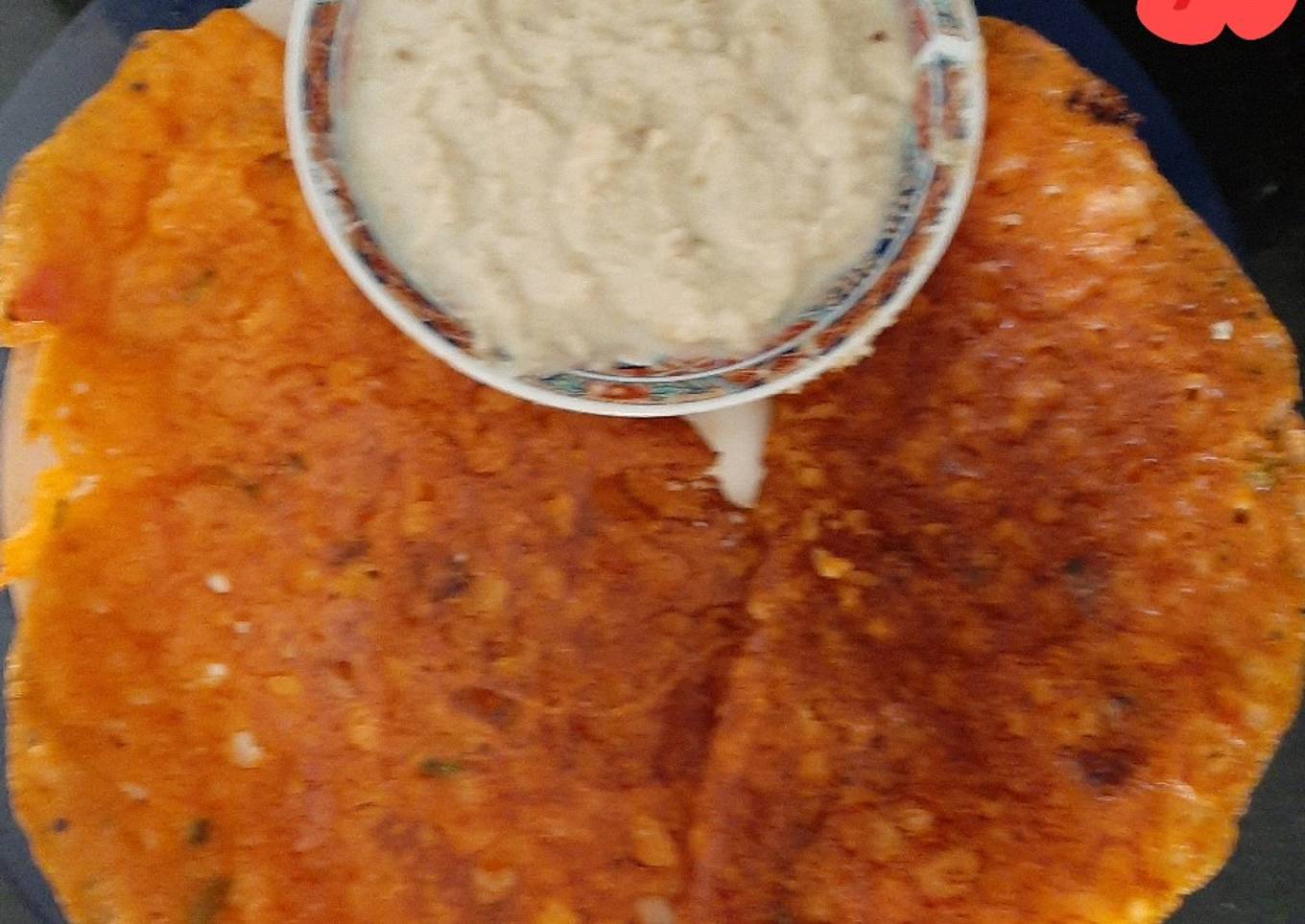 tomato rava dosa
