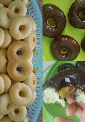 Foto resep Donat coklat empuk (anti gagal)