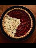 Crostata di susine con doppia cottura 🌷