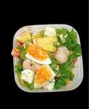 Salad tôm bóc nõn - #healthy