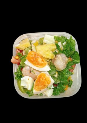 Hình của món Salad tôm bóc nõn - #healthy.