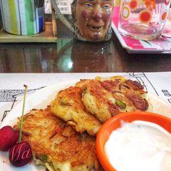 A picture of Cheese potato rosti.