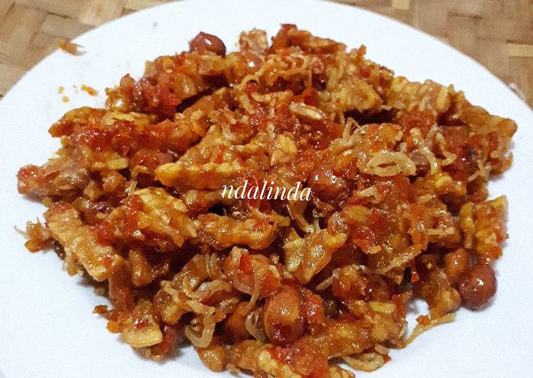 Balado teri tempe kacang #bikinramadanberkesan