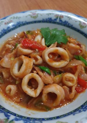 Foto resep Cumi Saos Padang
