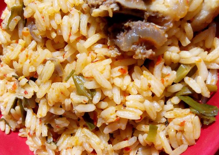 Spicy Spring Jollof Rice