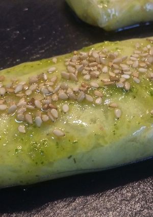 Foto principal de Rollitos de calabacín con queso y curry
