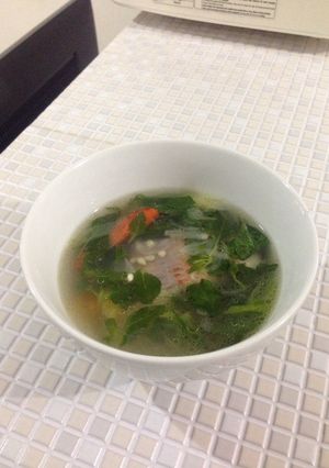 Foto resep Sup ikan nila kemangi