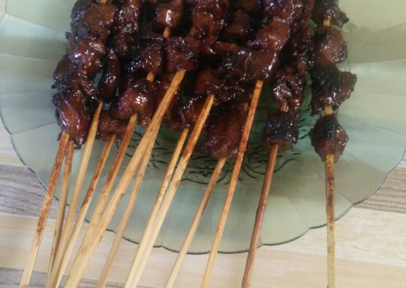Sate kambing empuk & enak