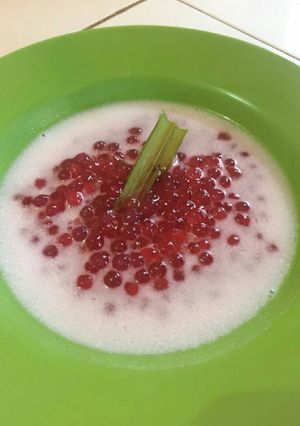 Foto resep Bubur Mutiara merah putih