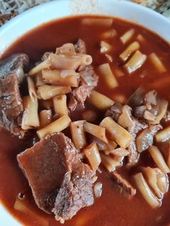 صورة لوصفة مرقة فاصولياء صفراء
