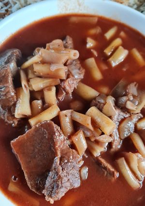 صورة لوصفة مرقة فاصولياء صفراء