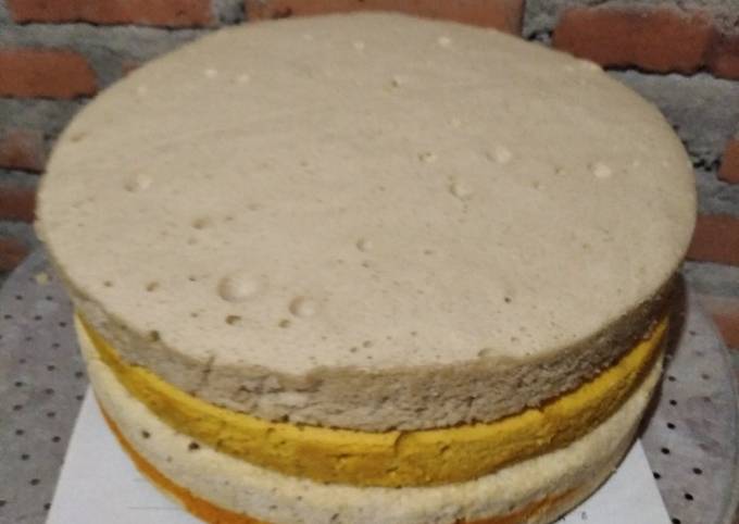 Resep: Bolu air base cake tart Rumahan