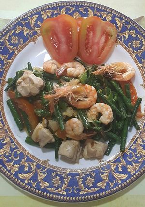 Foto resep Kacang Panjang cah Udang (#pr_kacang panjang)