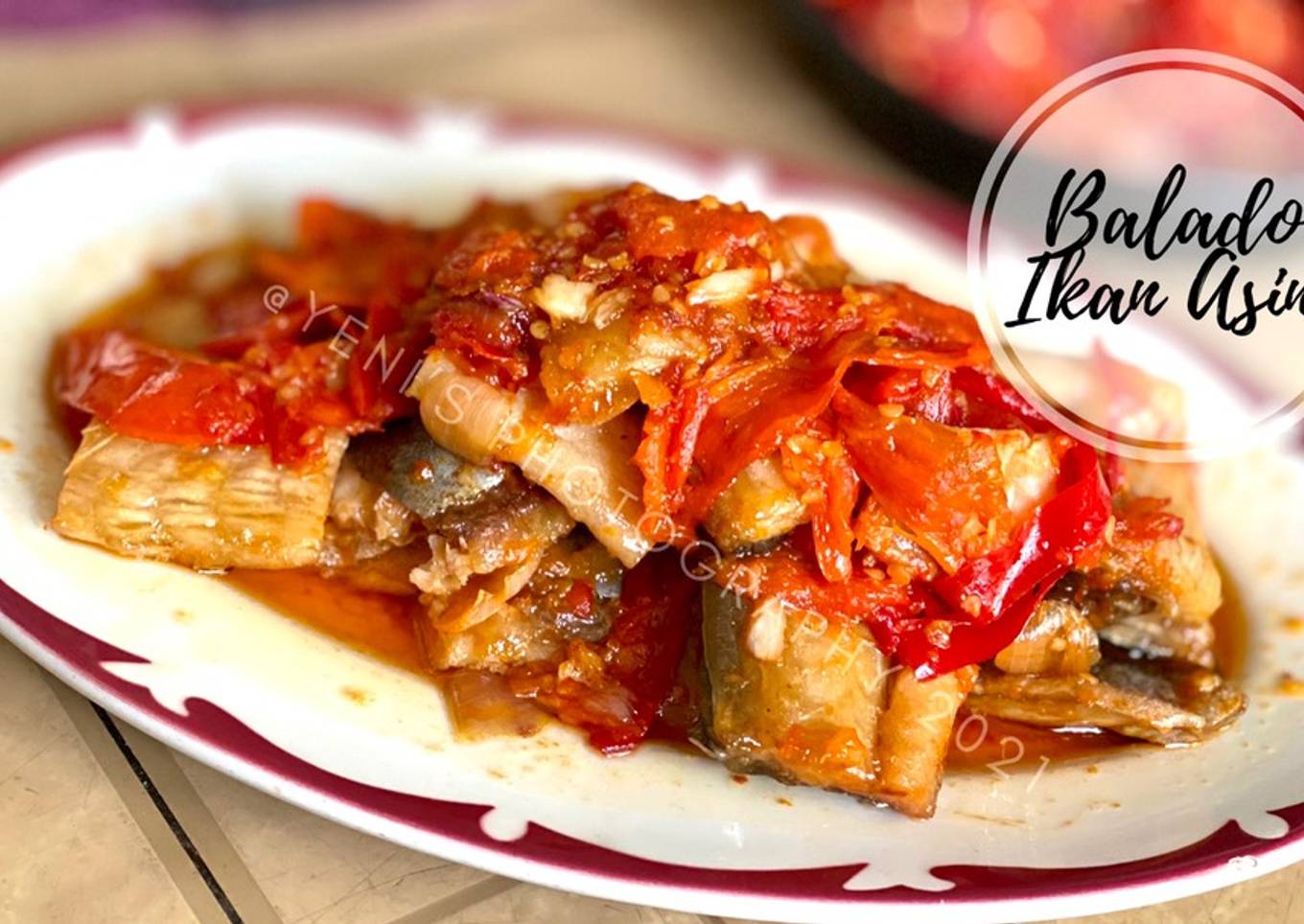 Balado Ikan Asin